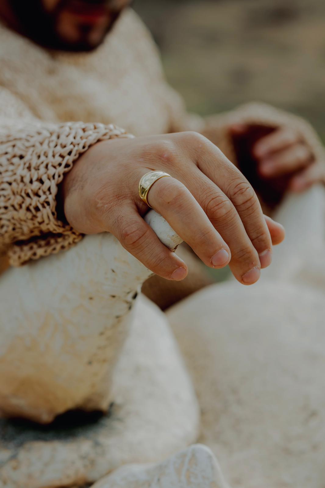 Altın yüzük erkek 3