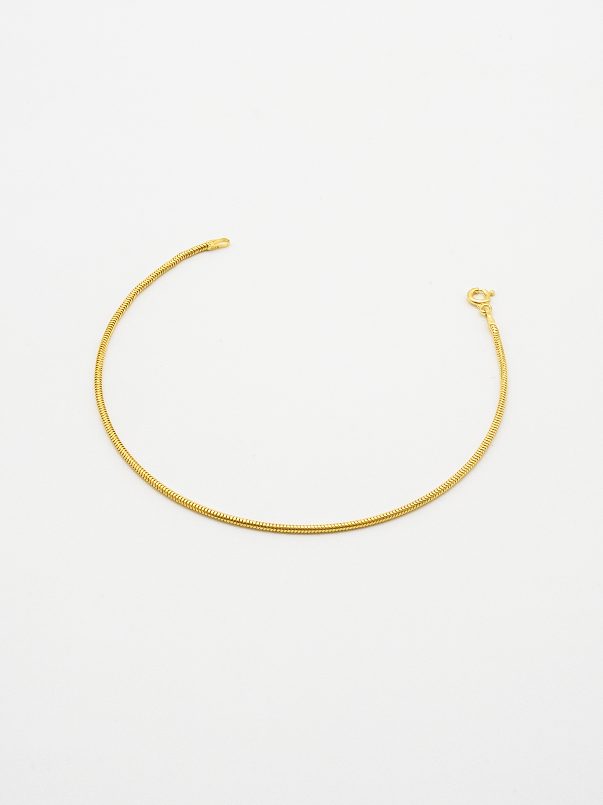 14k Altın Kaplama Zarif Bileklik | 925 Ayar Gümüş