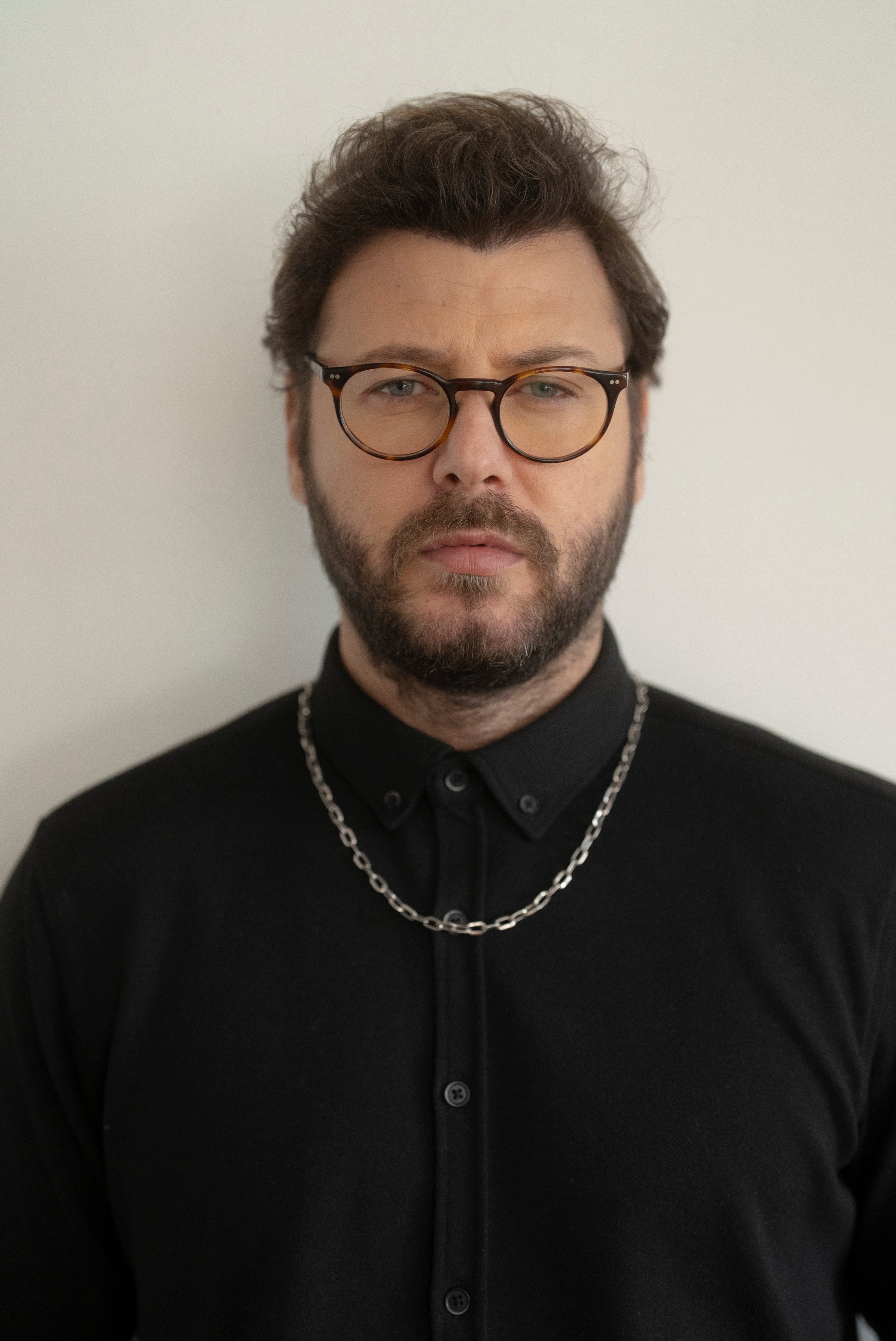 Gümüş Örgü Zincir Erkek Kolye | 925 Ayar Gümüş Maskülen Tasarım